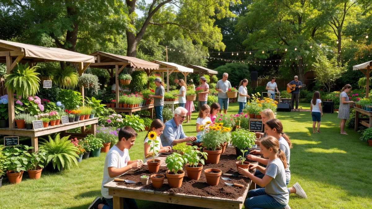Animations réussies pour une fête des jardins : idées, conseils et inspirations