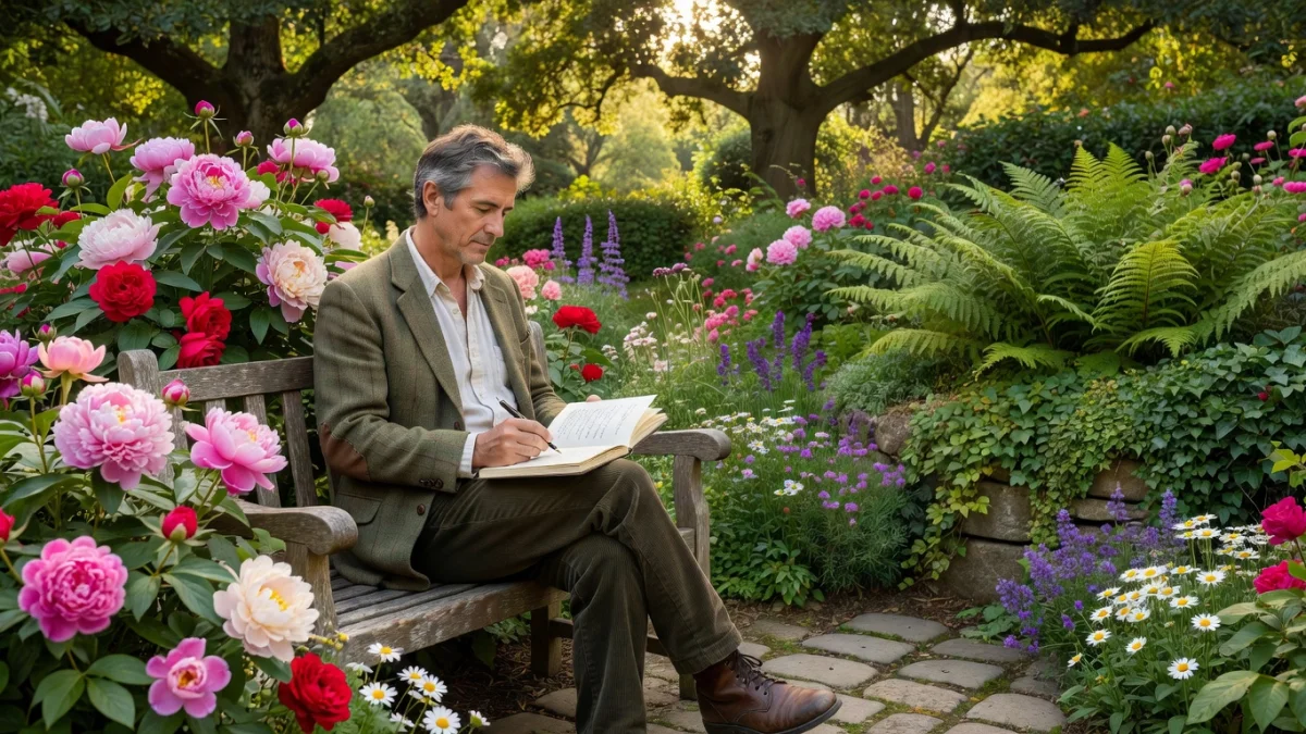 Inspiration poétique dans son jardin : éveiller sa plume au contact de la nature