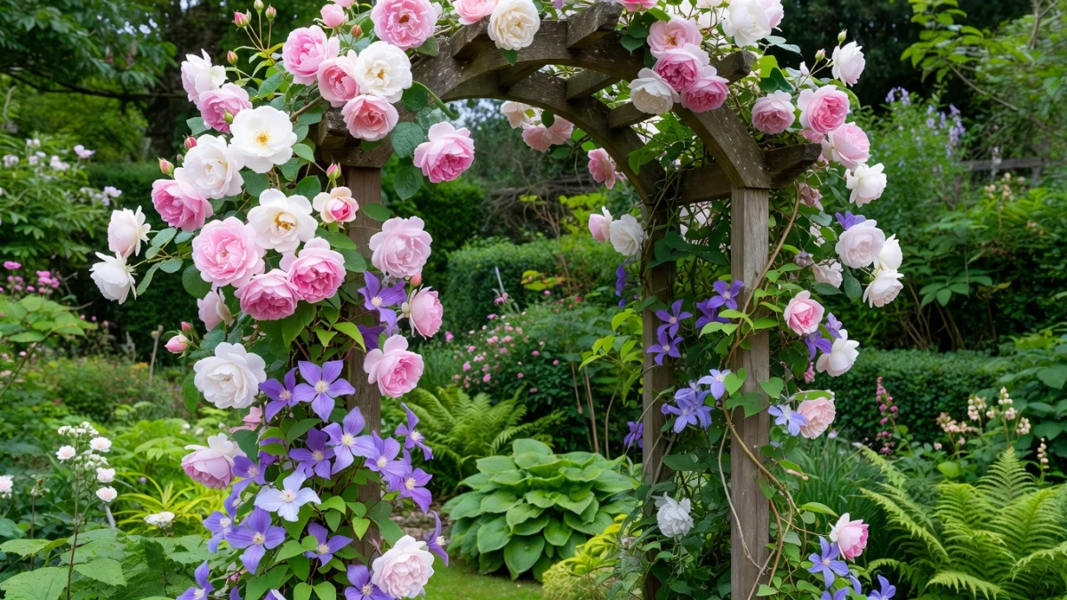 Comment installer une arche de jardin fleurie : guide complet