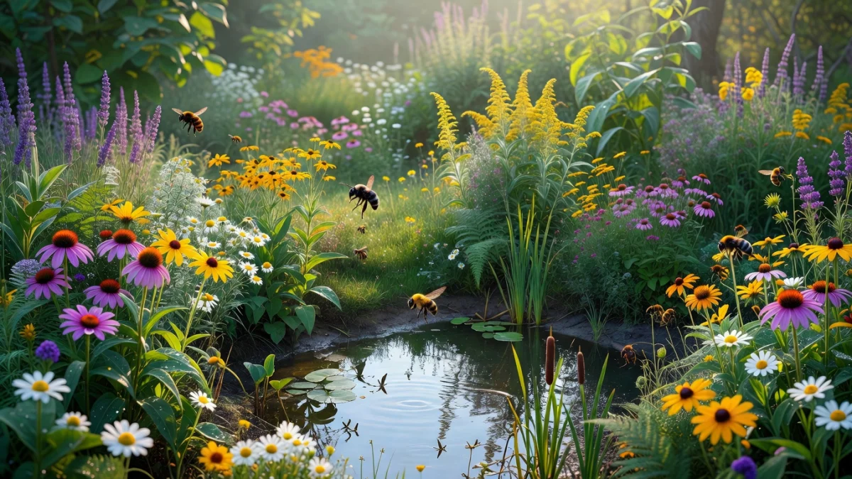 Jardin proche de la nature : principes, conseils et inspirations