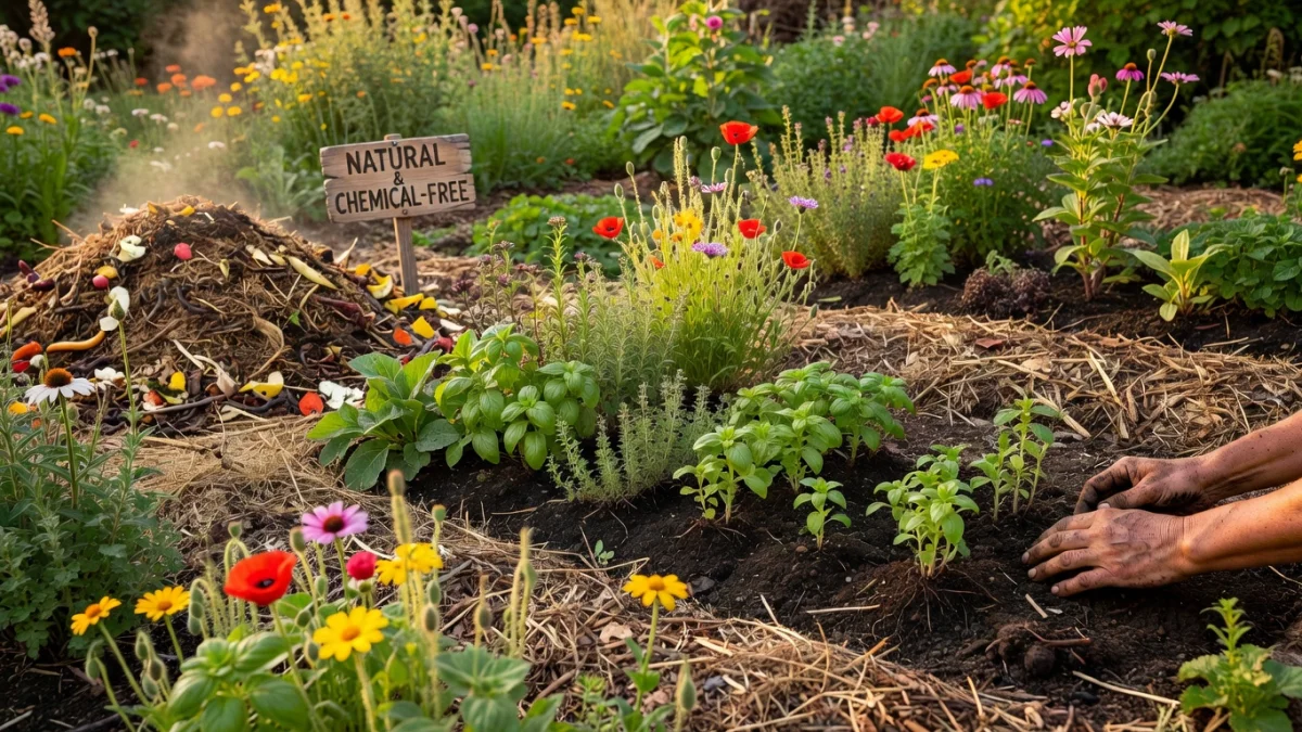 Jardins naturels sans produits chimiques : le guide complet pour jardiner autrement