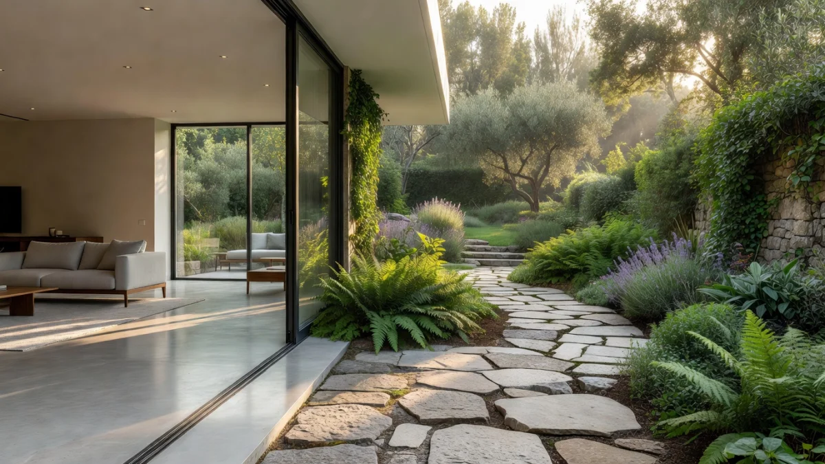 Comment réussir le passage harmonieux entre la maison et le jardin ?