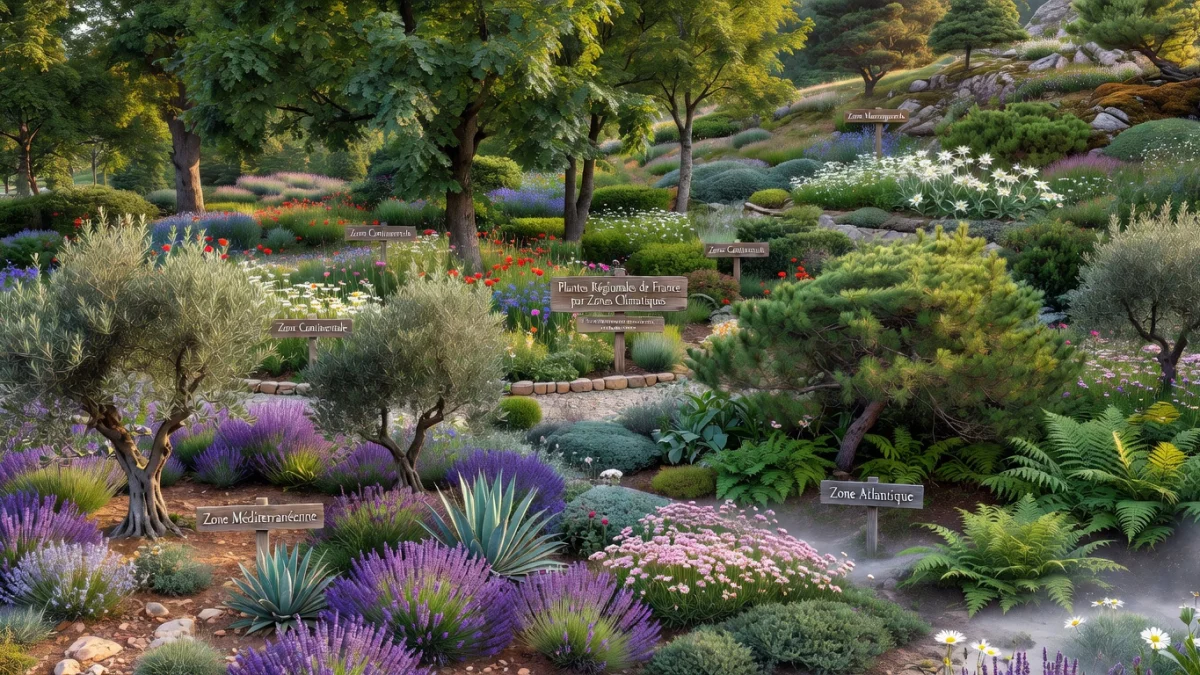 Quelles plantes choisir selon votre région en France ? Le guide complet par zone climatique