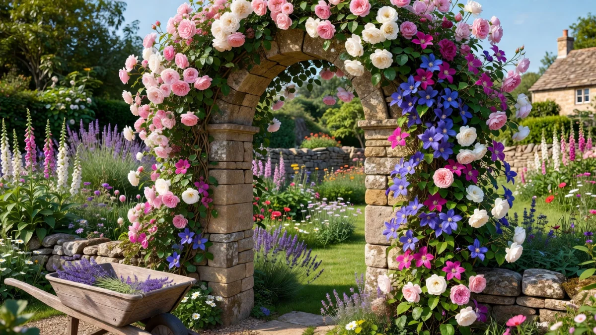 Plantes grimpantes pour arche de jardin : le guide complet pour sublimer votre extérieur