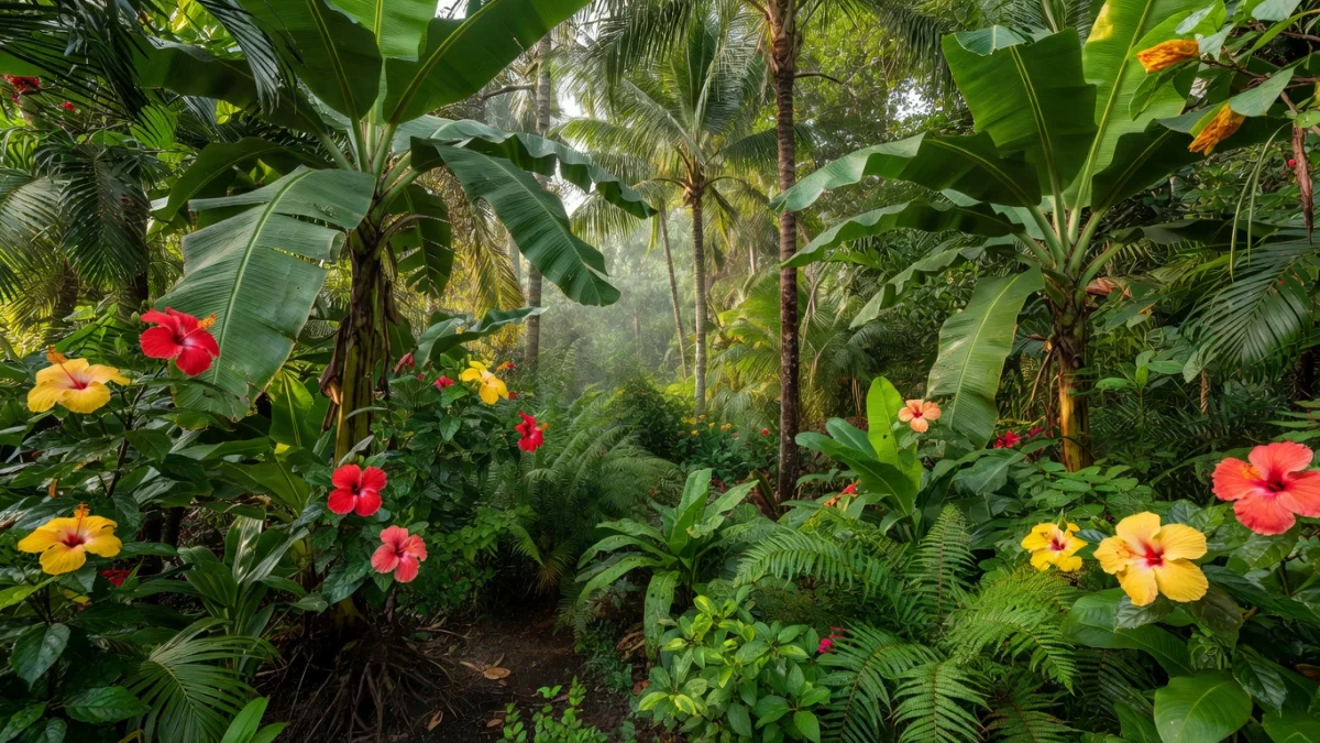 Plantes luxuriantes : créer son coin de paradis tropical au jardin